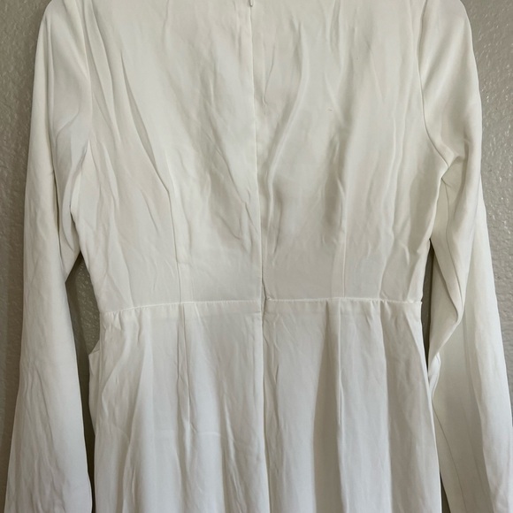 DAMAGED Romance for the Ages White Long Sleeve Maxi Dress - Picture 7 of 12